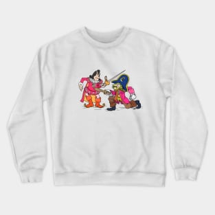 Fast Food Fight Crewneck Sweatshirt